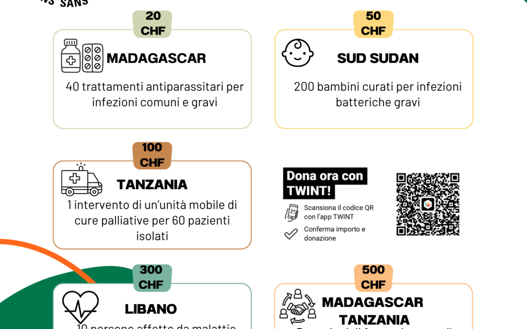 Ogni donazione fa davvero la differenza sul campo.